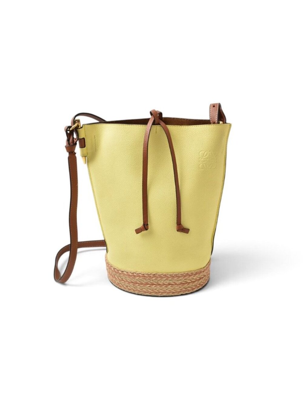 Loewe Shoulder Bag Gate Yellow Brown